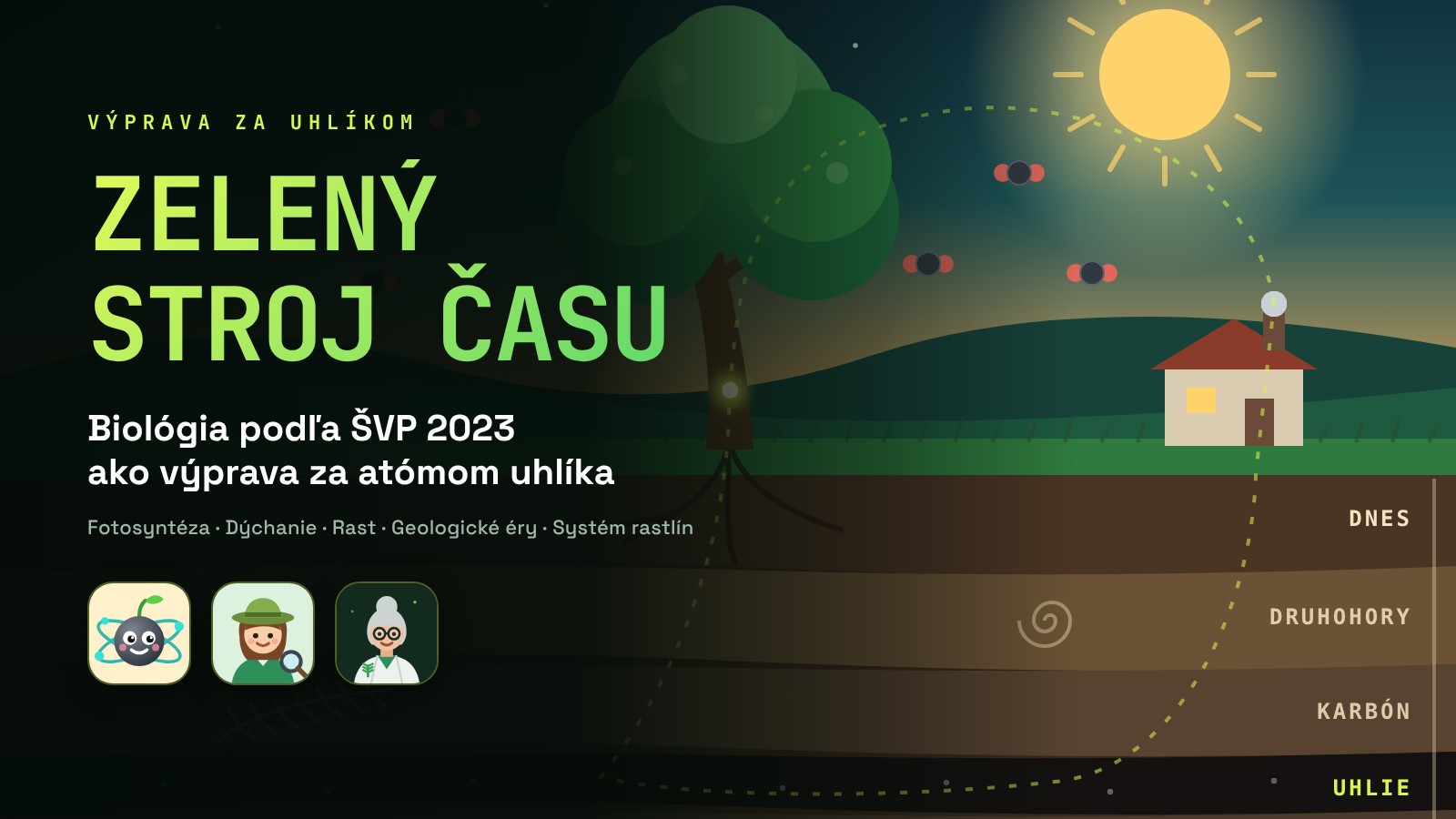 Zelený stroj času: z čoho je strom?